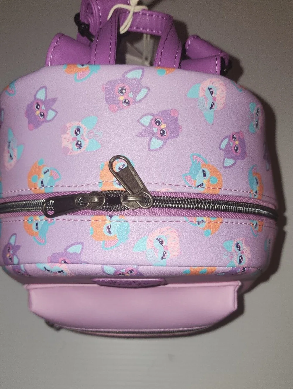 Loungefly  Furby Patterned Pink Mini Backpack. NWT